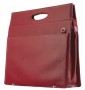 Red Leather Ladies Briefcase